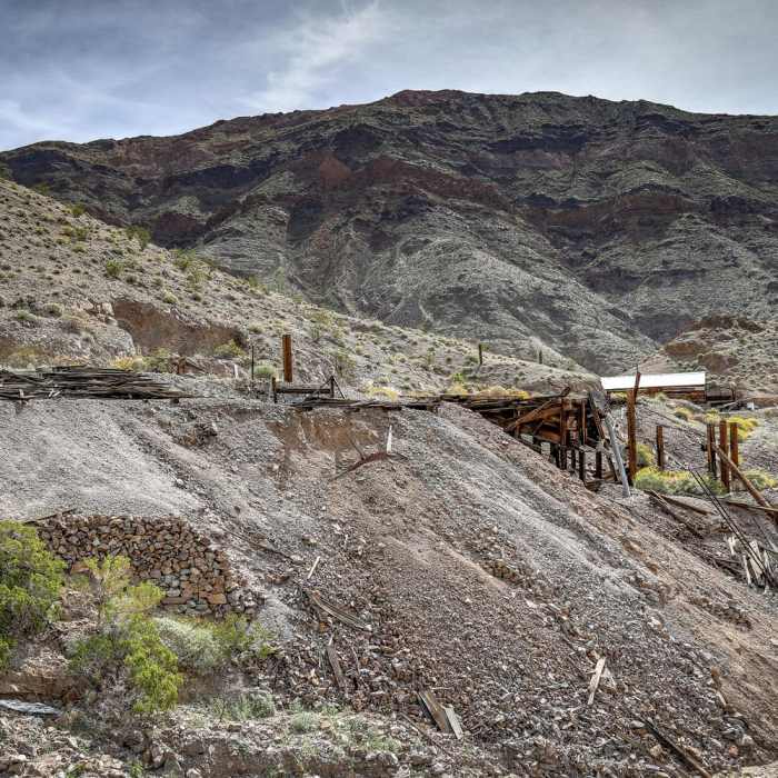 Near Ashford Mine Camp