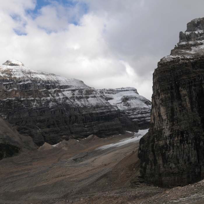 Near Plain of Six Glaciers Trail