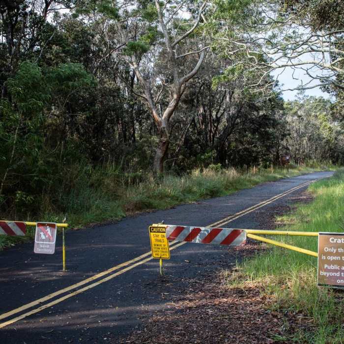 Near Keanakako'i Crater Hike
