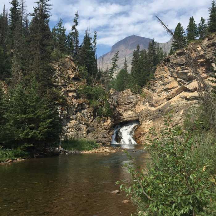 Near Running Eagle Falls