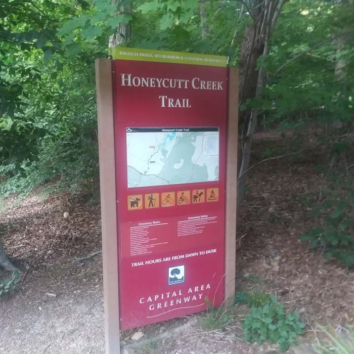 Near Honeycutt Creek Greenway Trail