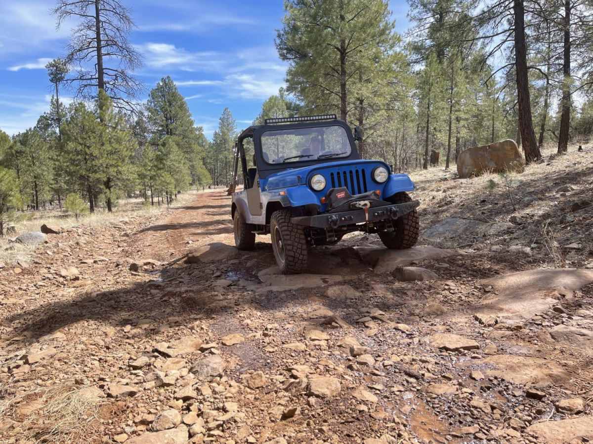 Little Rim Road trail photo