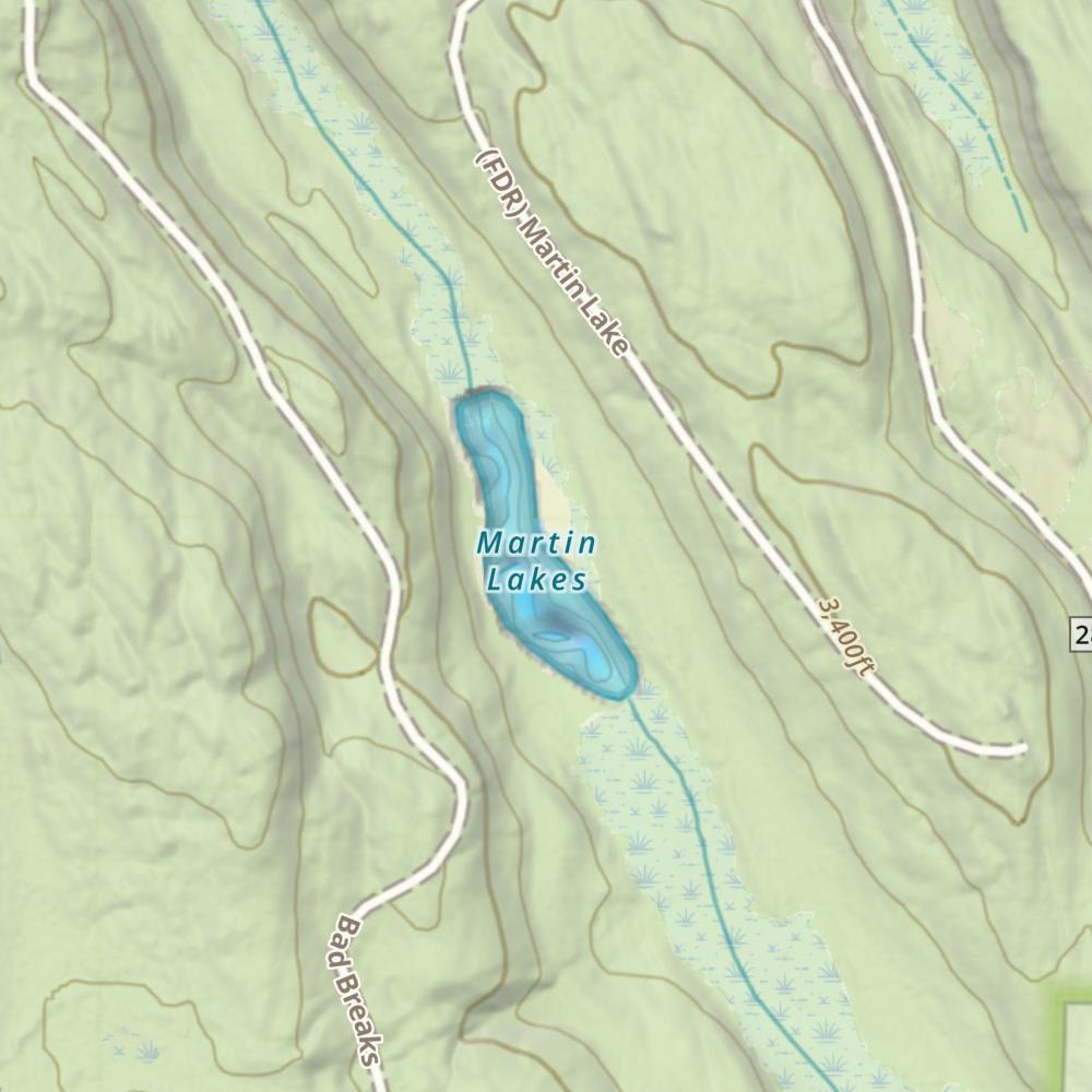Lower Martin Lake photo