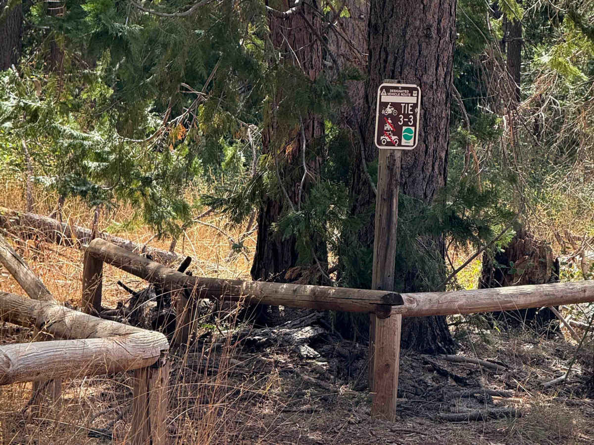 Tie 3-3  trail photo