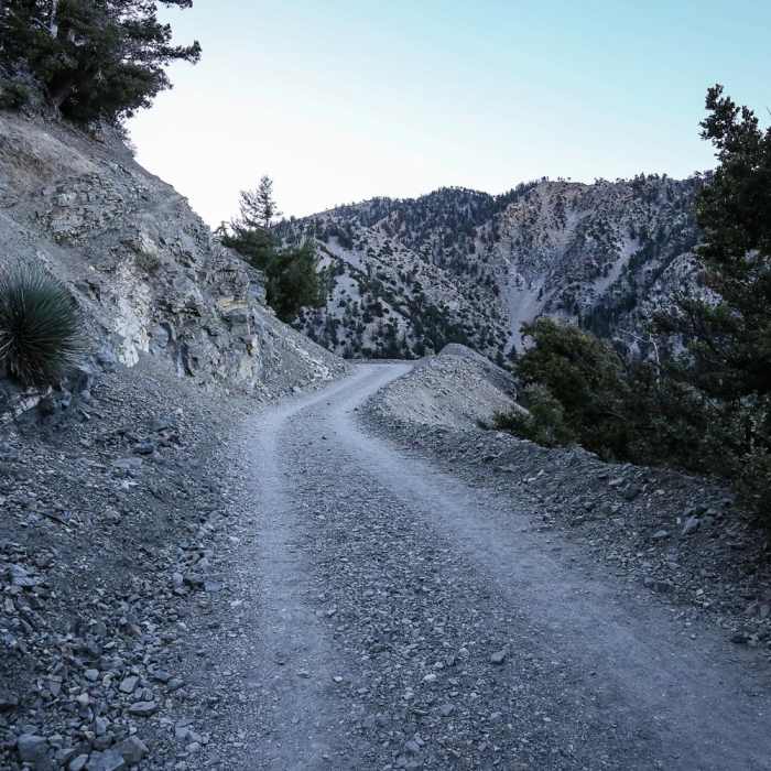 Near Mount Baldy Summit via Devils Backbone Trail