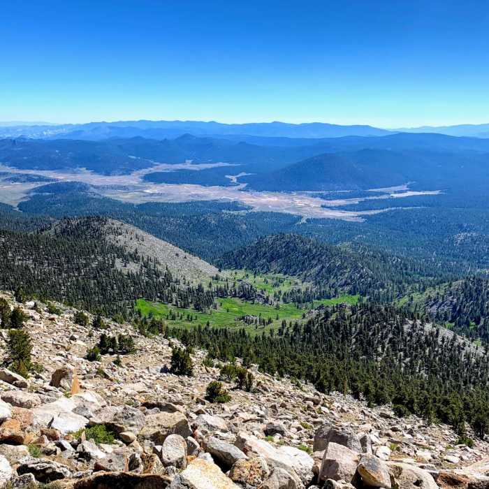 Near Olancha Summit via Sage Flat