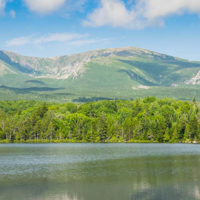 Near South Turner Mountain via Sandy Stream Pond