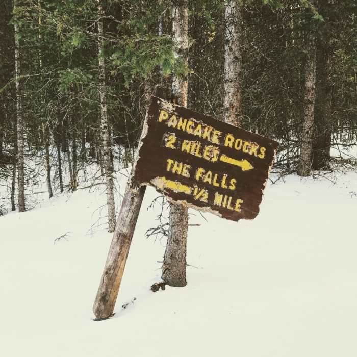 Near Pancake Rocks Trail (#704A)