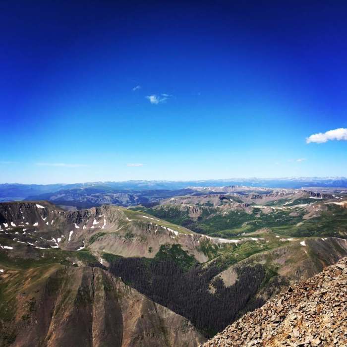 Near San Luis Peak: South Summit Route