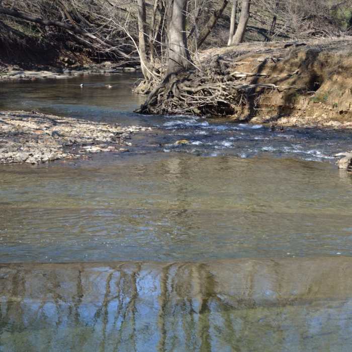 Riffles on Valley Creek. Near Horse-Shoe Trail