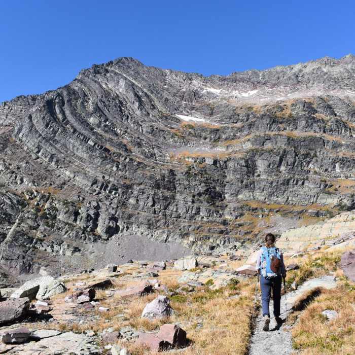 Near Sperry Glacier + Comeau Pass