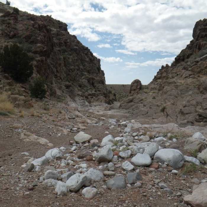Near Barite Mine & Box Canyon Loop