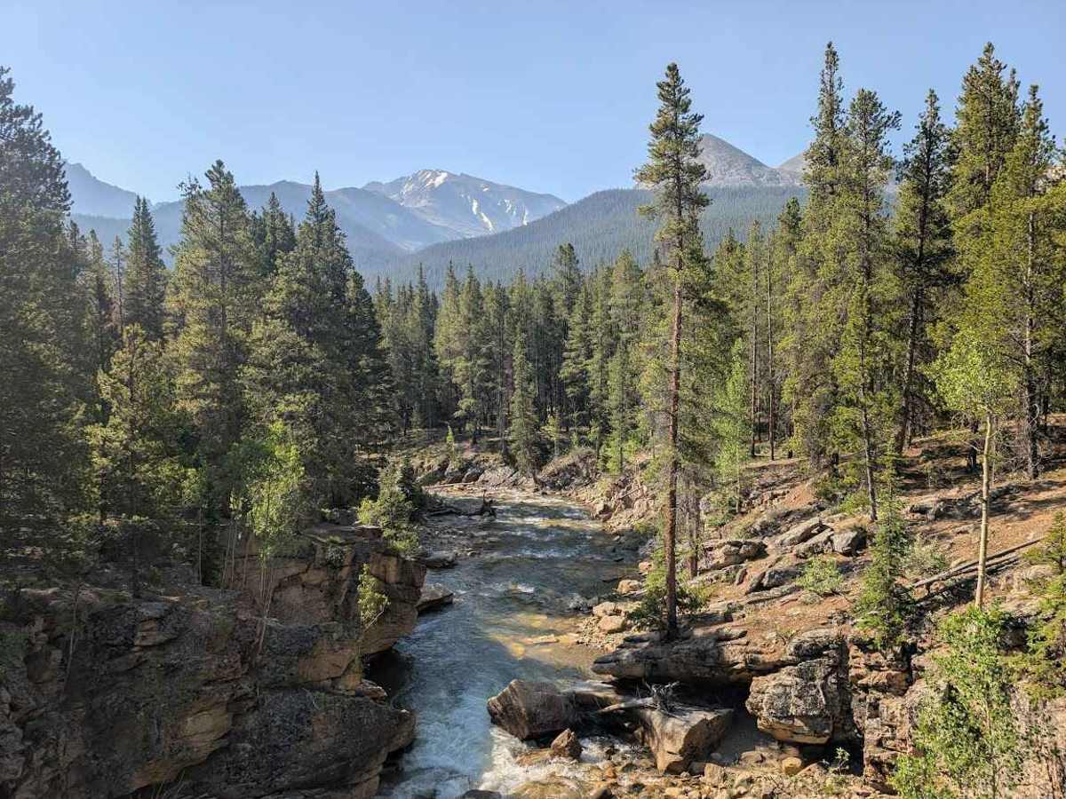 South Fork Lake Creek Road trail photo