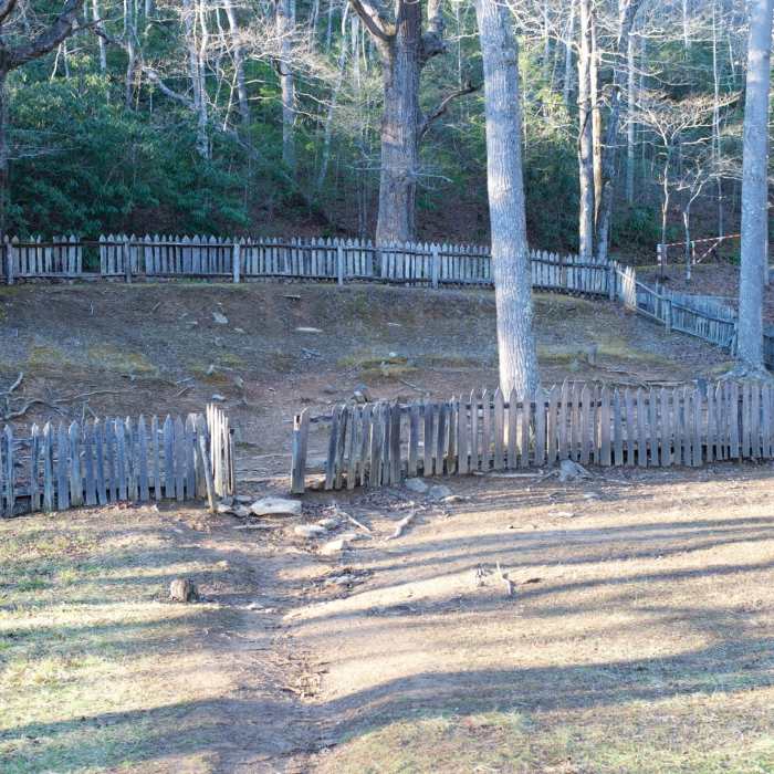 Cemetery next to the Little Greenbrier School. Near Metcalf Bottoms Trail