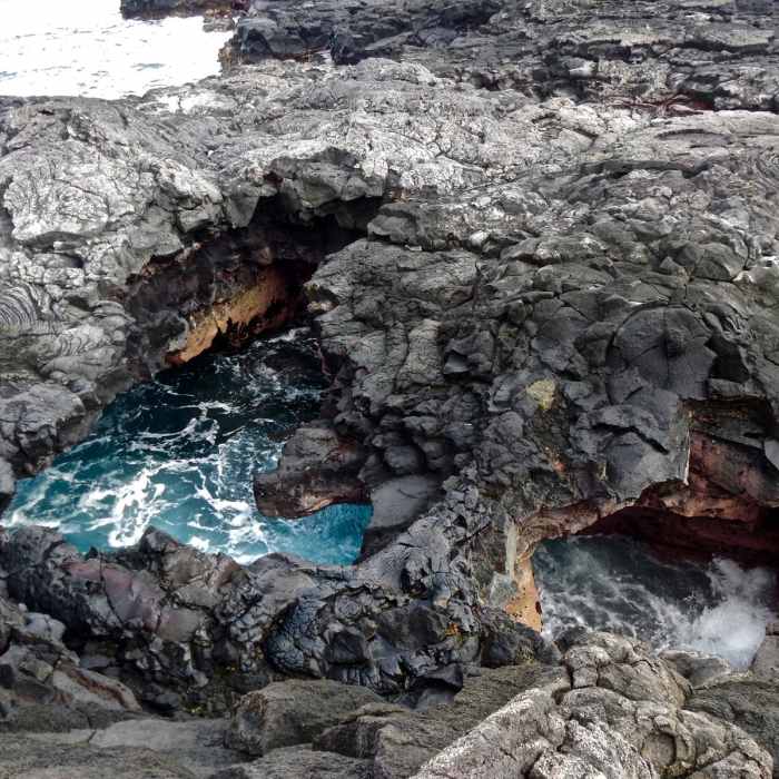 Near City of Arches on Honaunau Bay