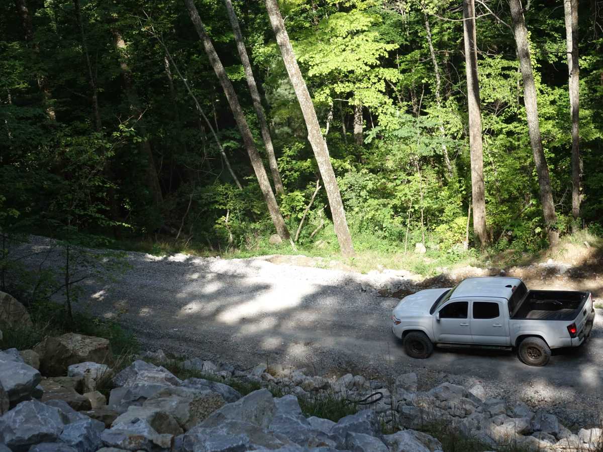 Ryans Mountain Road trail photo