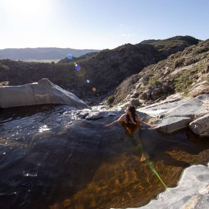 Near Kitchen Creek Falls