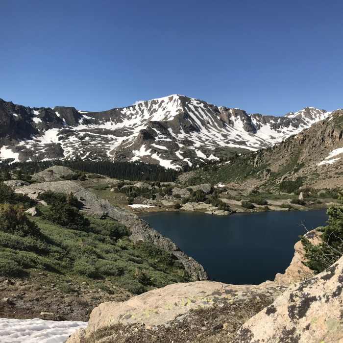 Near North Halfmoon Lakes Trail
