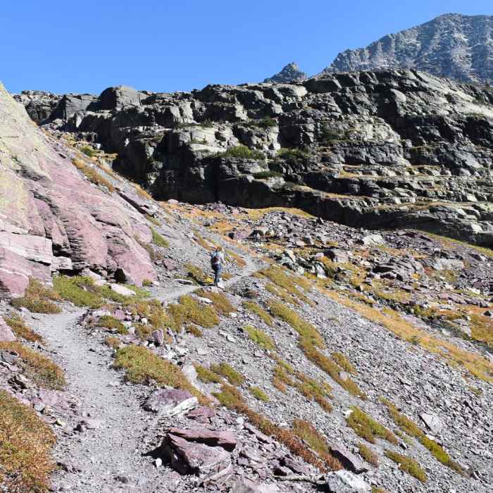 Near Sperry Glacier + Comeau Pass