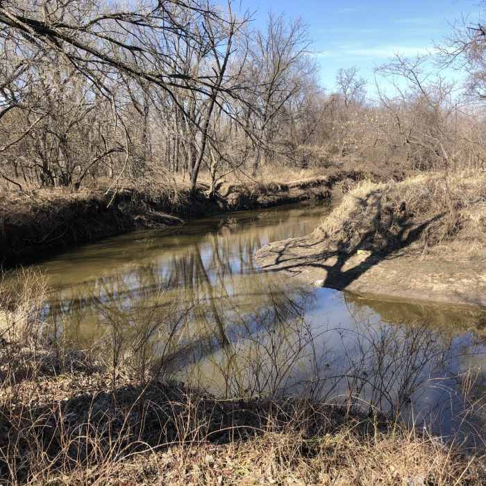 Cowskin Creek Near Prairie Sunset Trail