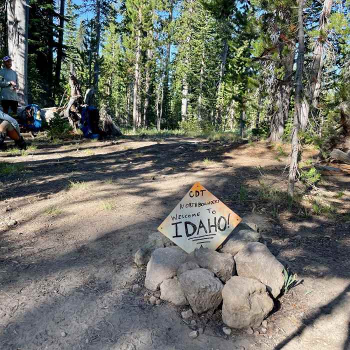 Near Continental Divide Trail: Montana-Idaho Section 1