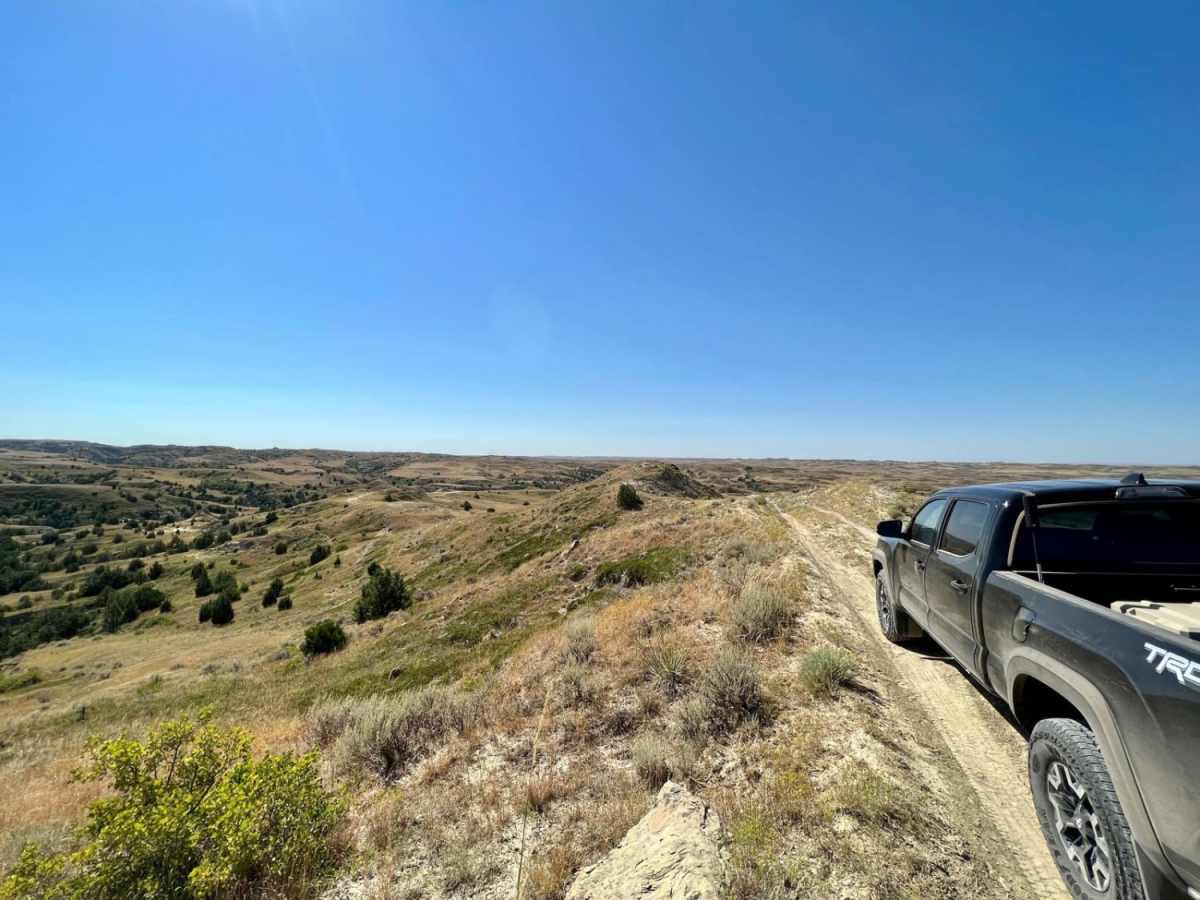 Little Missouri Grasslands trail photo