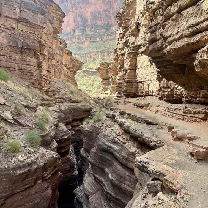 Near Tapeats Creek, Thunder River, and Deer Creek