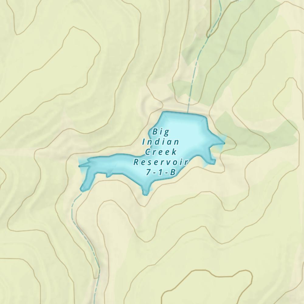 Big Indian Creek Reservoir 7-1-B photo