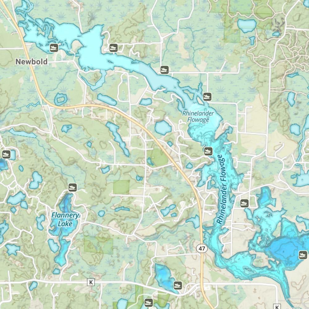 Rhinelander Flowage photo