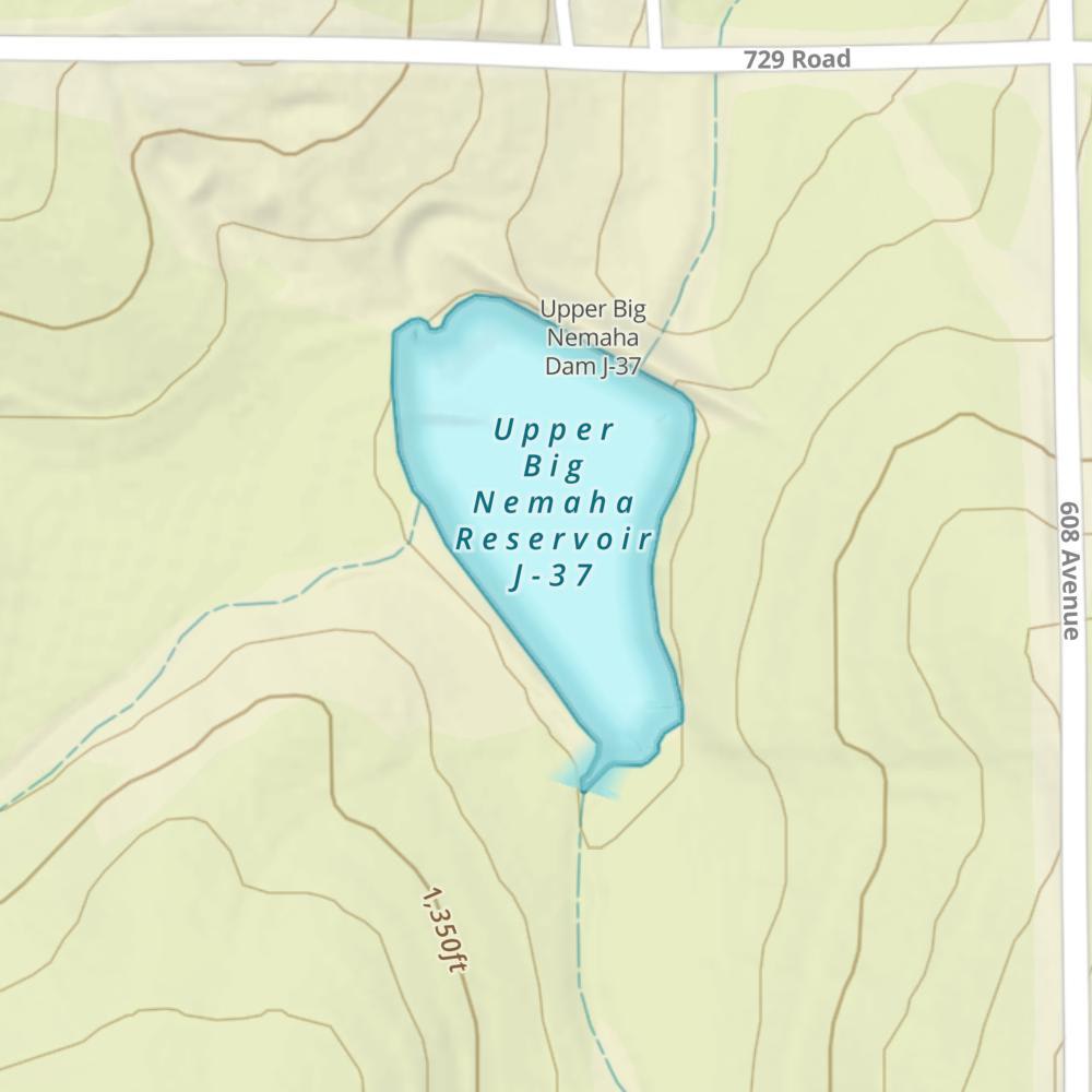 Upper Big Nemaha Reservoir J-37 photo