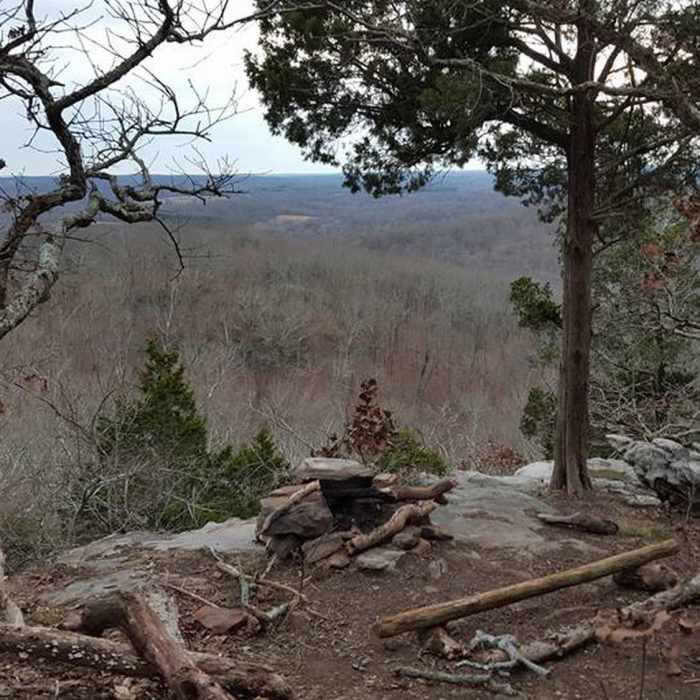 Campsite Near River To River Trail: Garden of the Gods Wilderness Section