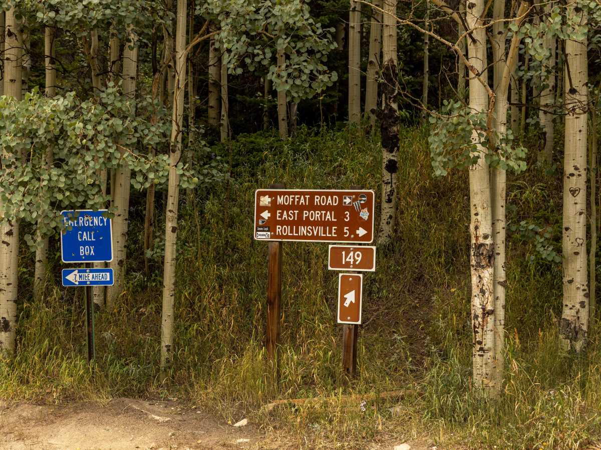 Rollins Pass East trail photo