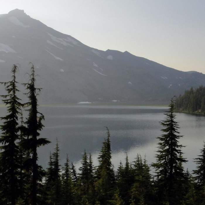 Near Green Lakes Near Green Lakes