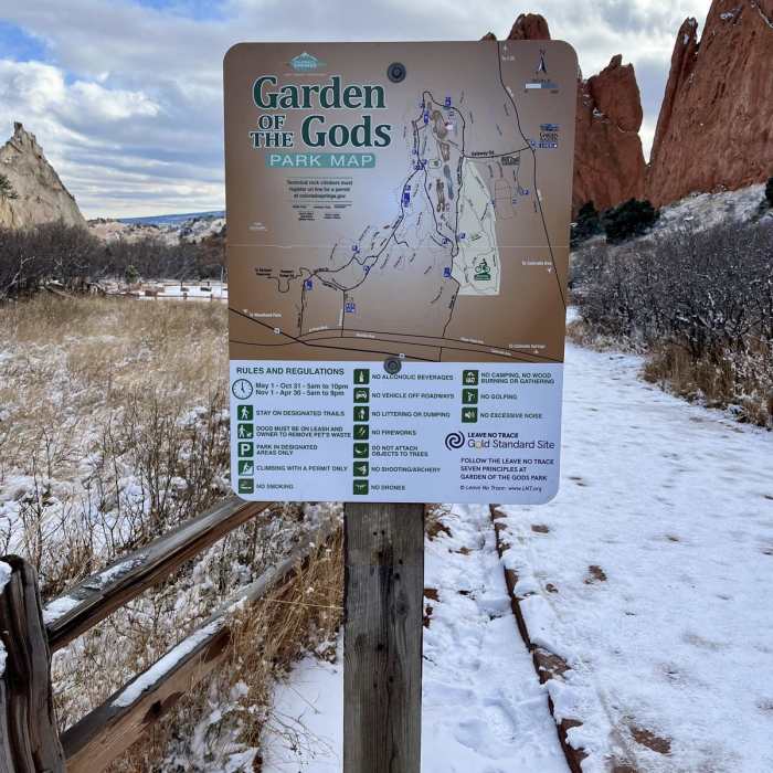 Near Central Garden, Palmer Trail, and Scottsman Trail Loop