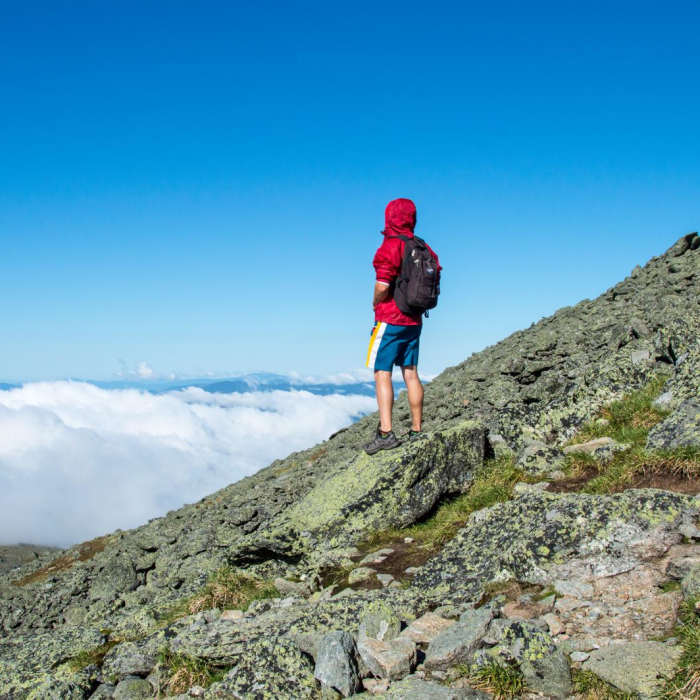 Near Mount Washington via Tuckerman Ravine Trail Near Mount Washington via Tuckerman Ravine Trail