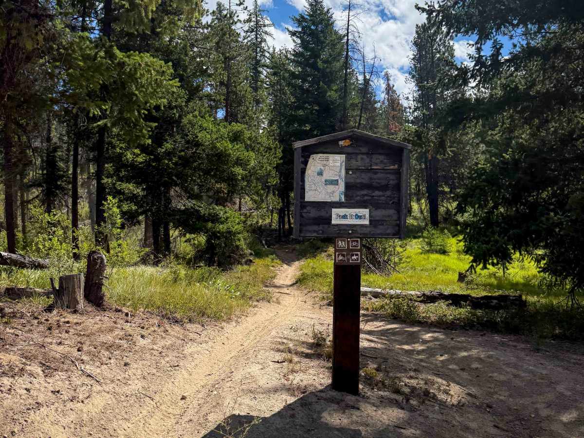 Tronsen Meadows - FS 1205 trail photo