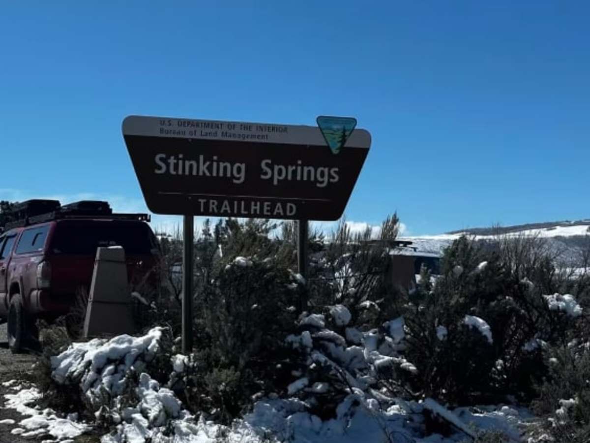 Stinking Springs trail photo