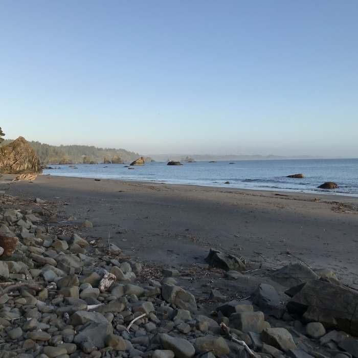 Old Home Beach in Trinidad. Near Parker Creek Trail
