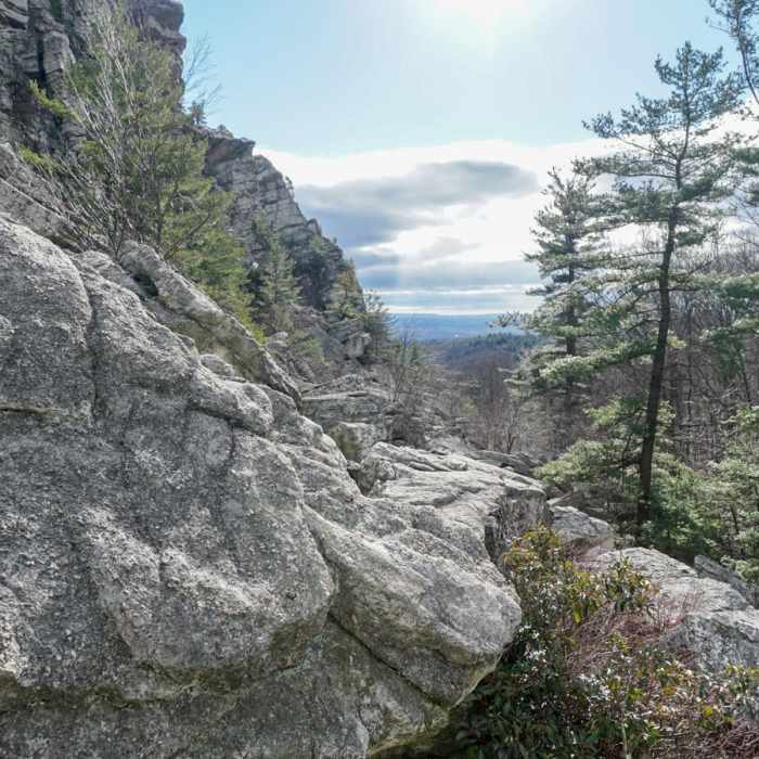 Near Bonticou Crag and Table Rocks