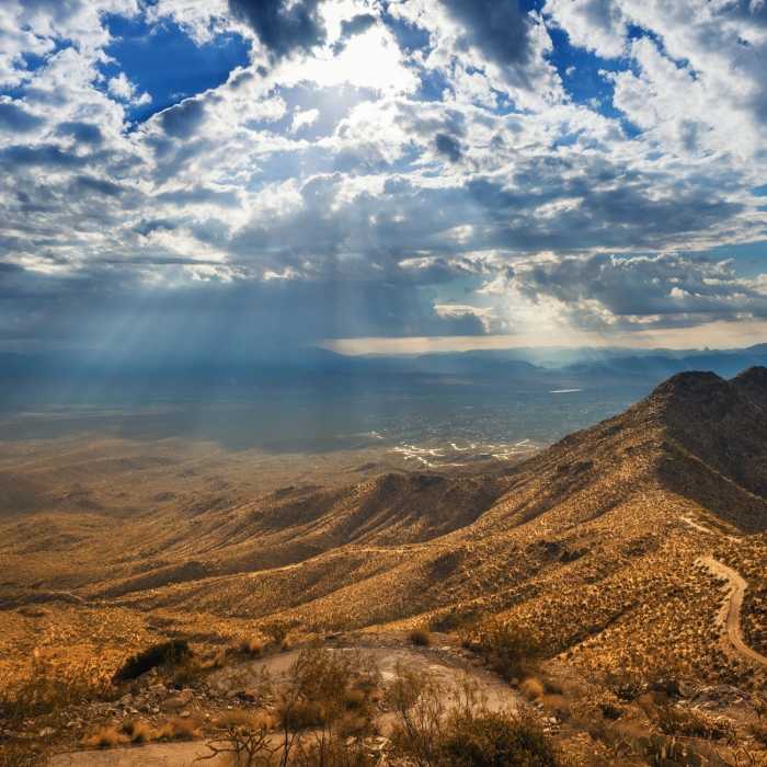 Near Old Thompson Peak Trail