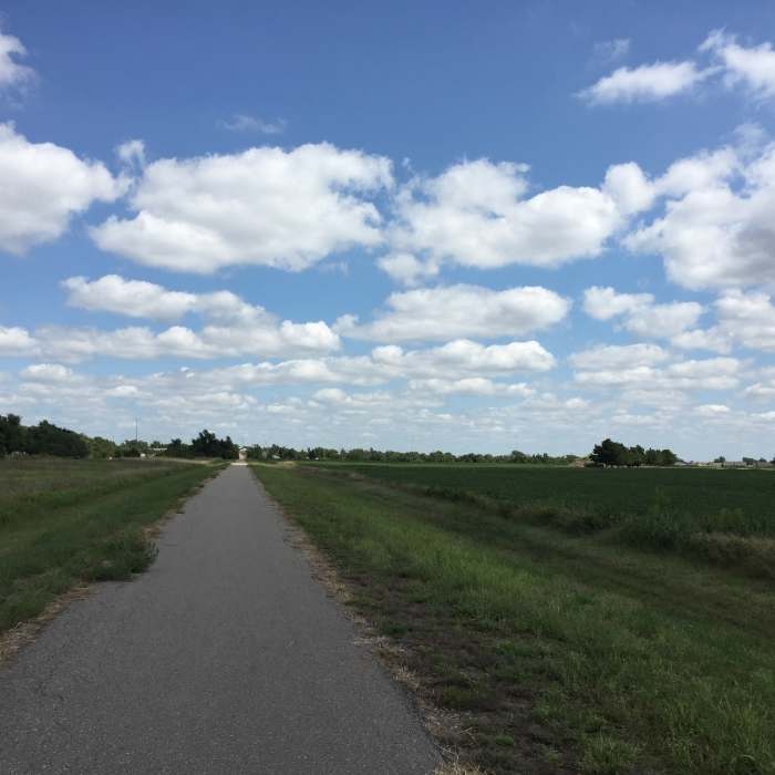 Linear Path Near Lakeside Park and Centennial Lake Paths