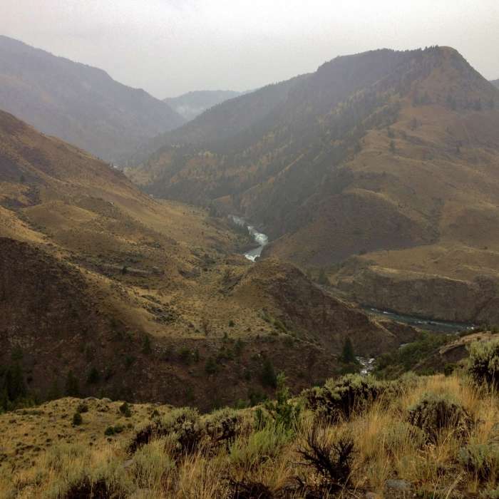Near Black Canyon of the Yellowstone