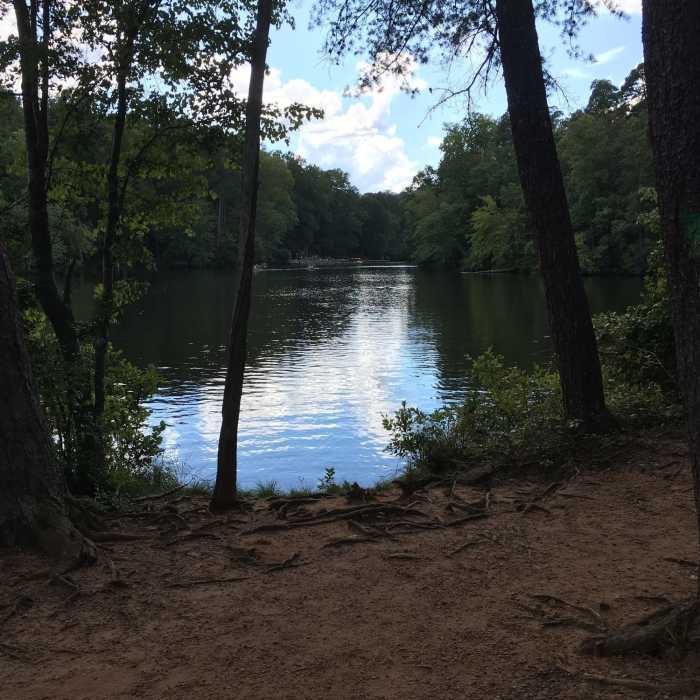 View of Lake Placid from the Lake Placid Trail Loop Near Lake Placid Trail