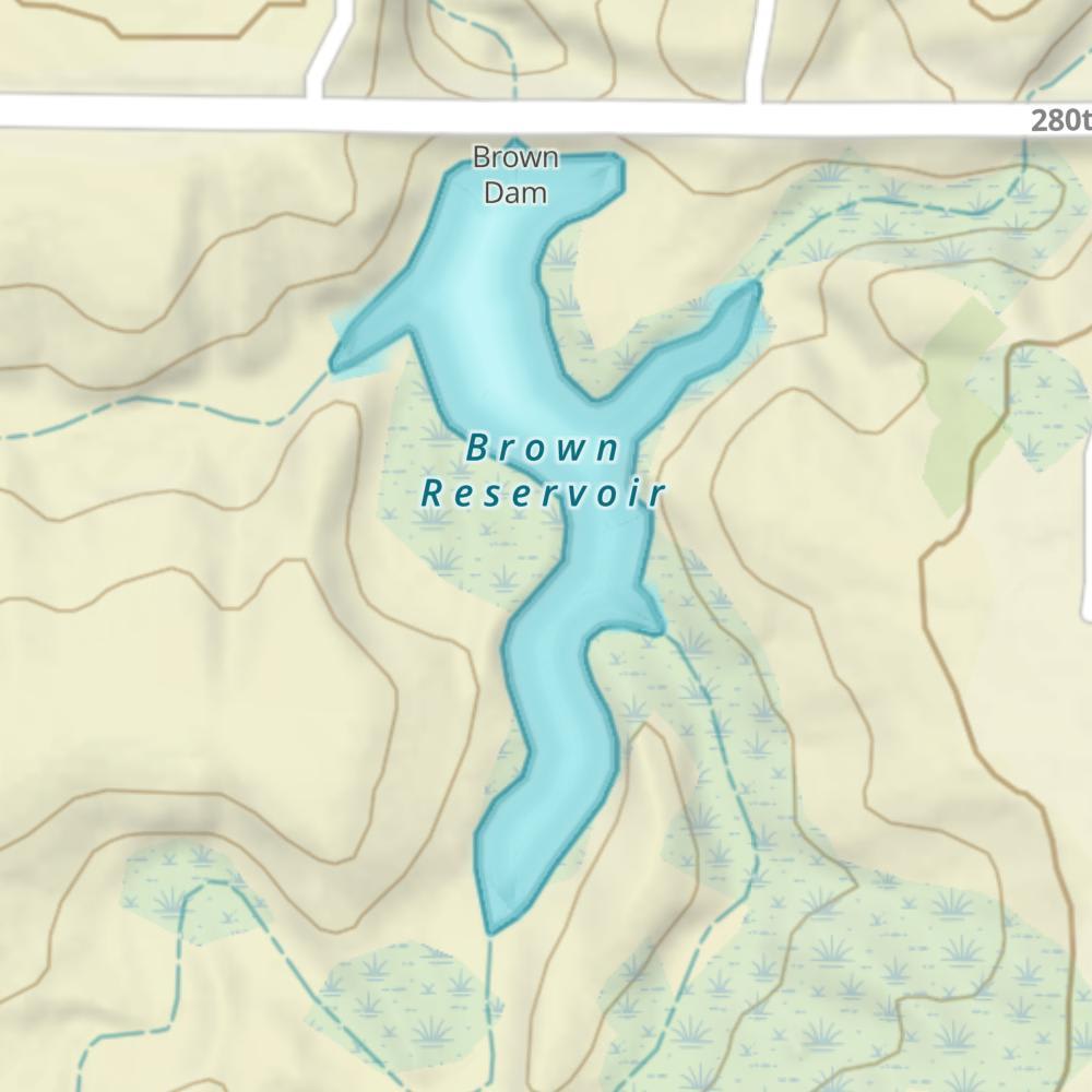 Brown Reservoir photo