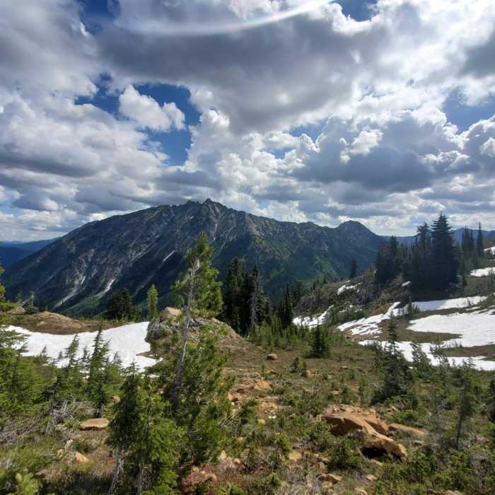 Near Paddy-Go-Easy Pass + Sprite Lake