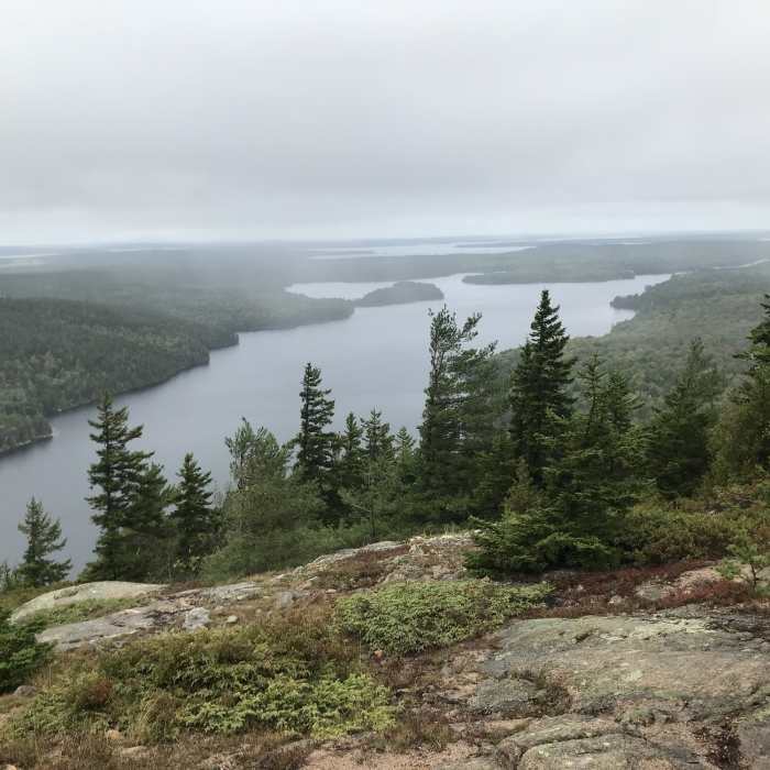 Long Pond from Beech Mtn Trail Near Beech Mountain Trail