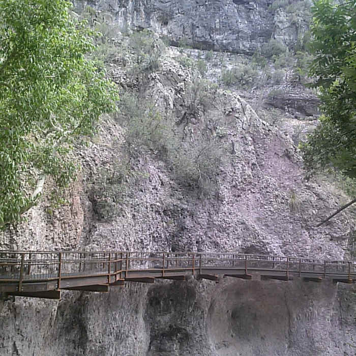 Near Catwalk National Recreation Trail Alternate