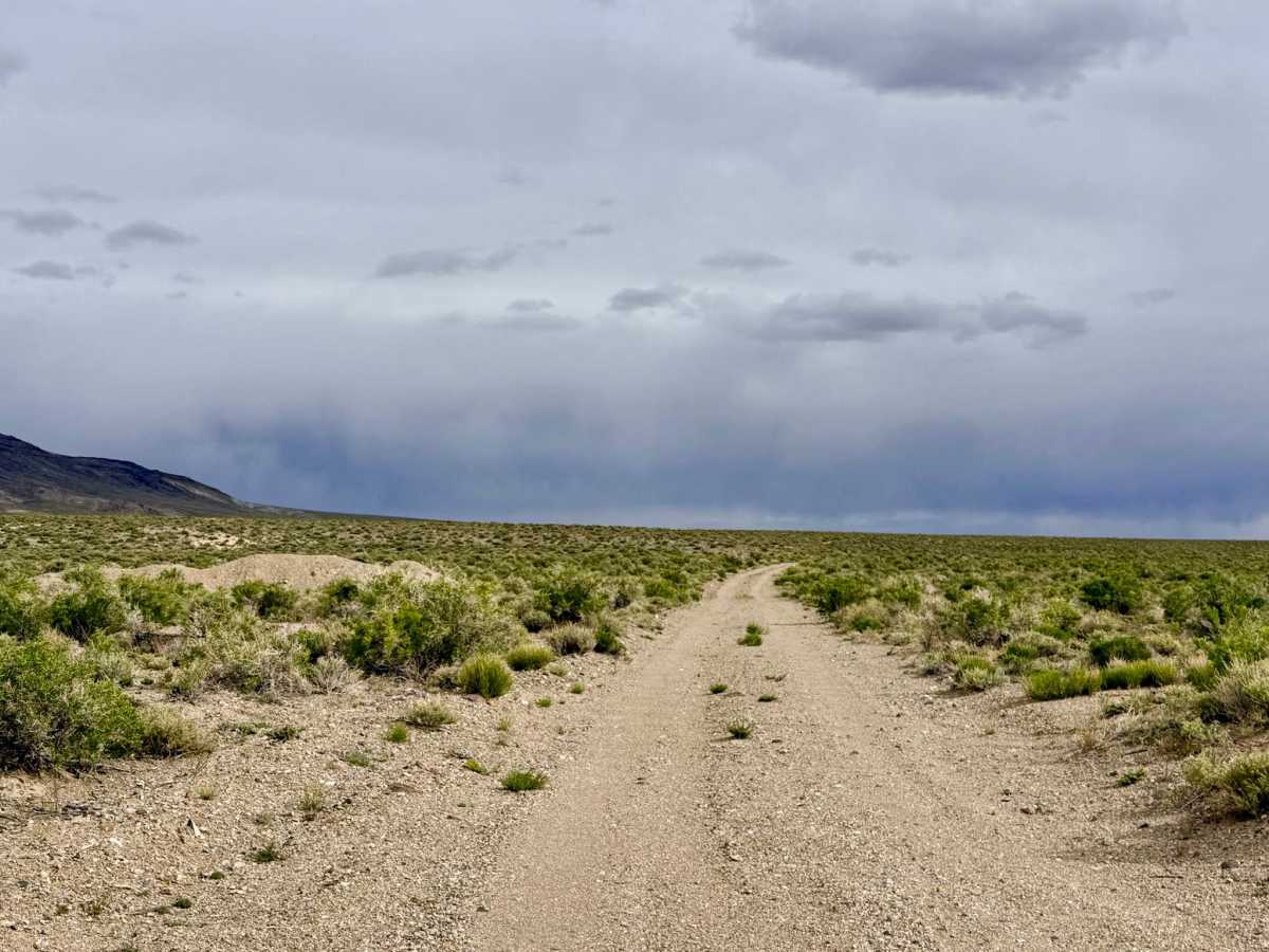 Rye Patch Desert Road trail photo