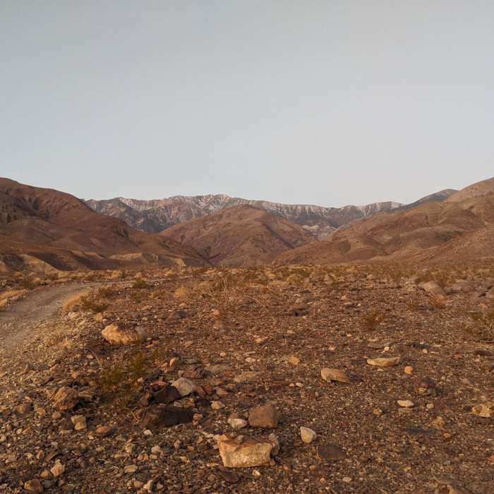 Near Hanaupah Canyon Road