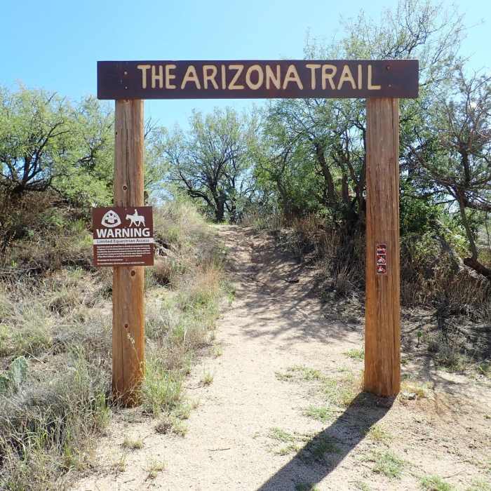 Near Oracle State Park 15.8 loop/trail